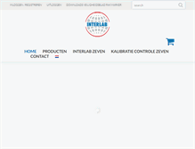 Tablet Screenshot of interlab-bv.nl